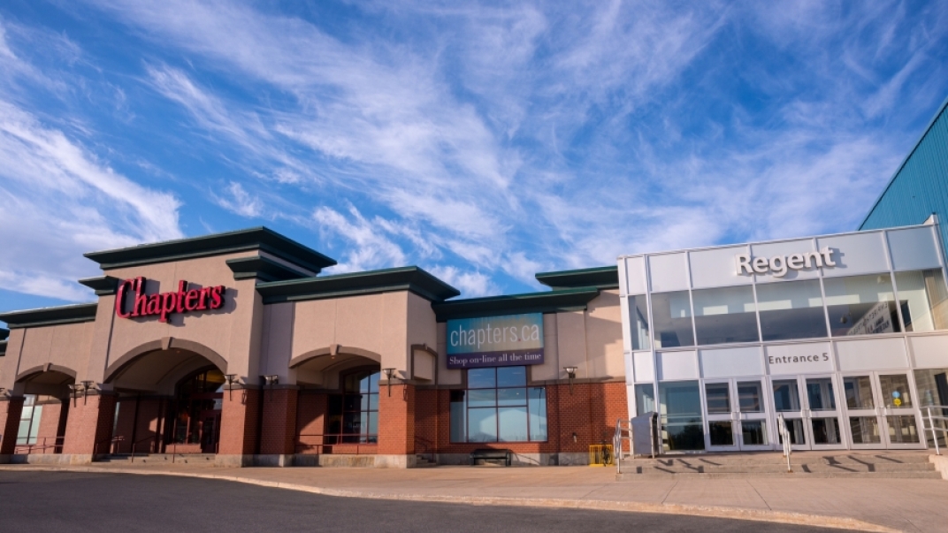 exterior shot of Regent mall 