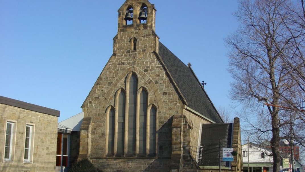 exterior shot of the St. Anne's Chapel of Ease