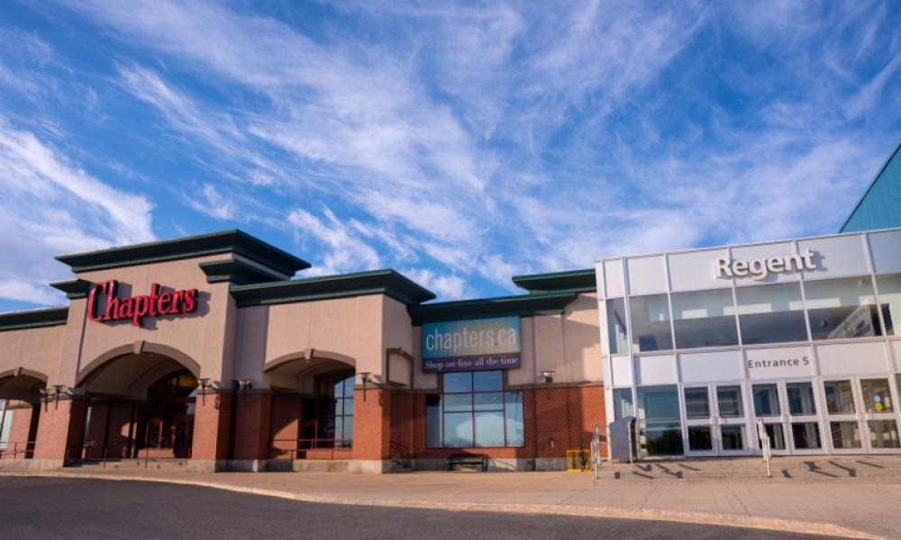 exterior shot of Regent mall 