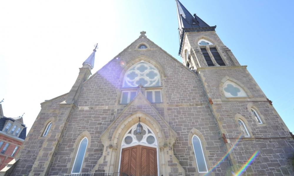 exterior shot of the Brunswick Street Baptist Church